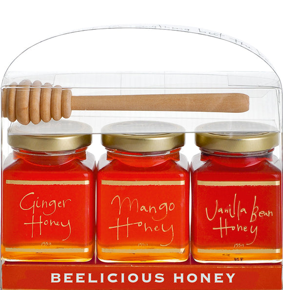 Beelicious Honey Trio Gift Pack