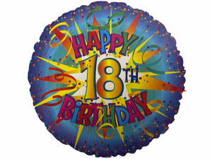 Happy 18th Balloon - 45cm