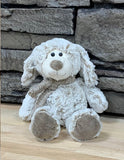 Light Brown Dog with Scarf