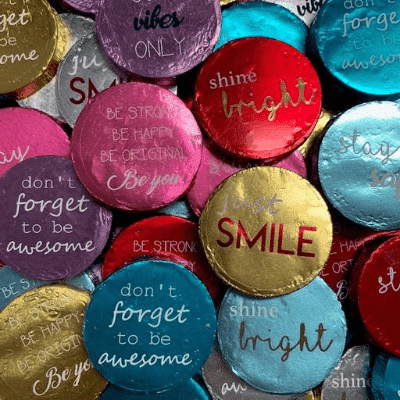 Positive Messages Medallions