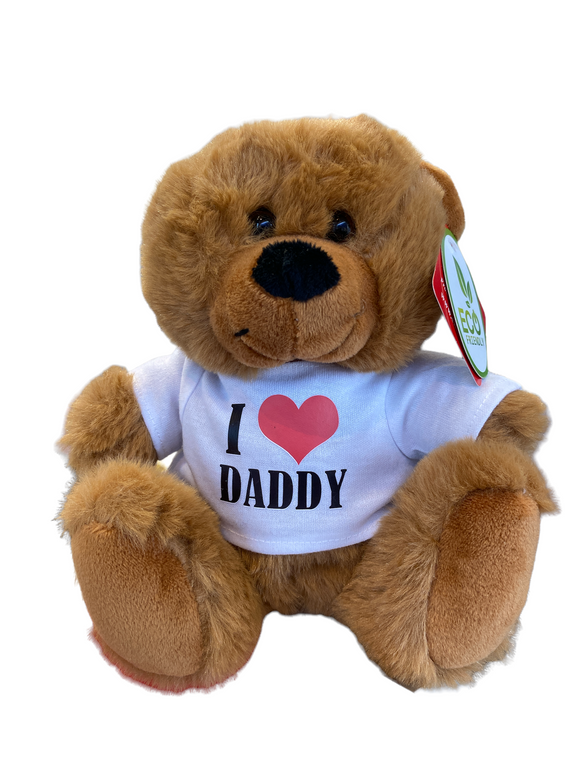 Bear I love Daddy Shirt - 18cm