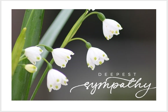 Deepest Sympathy card